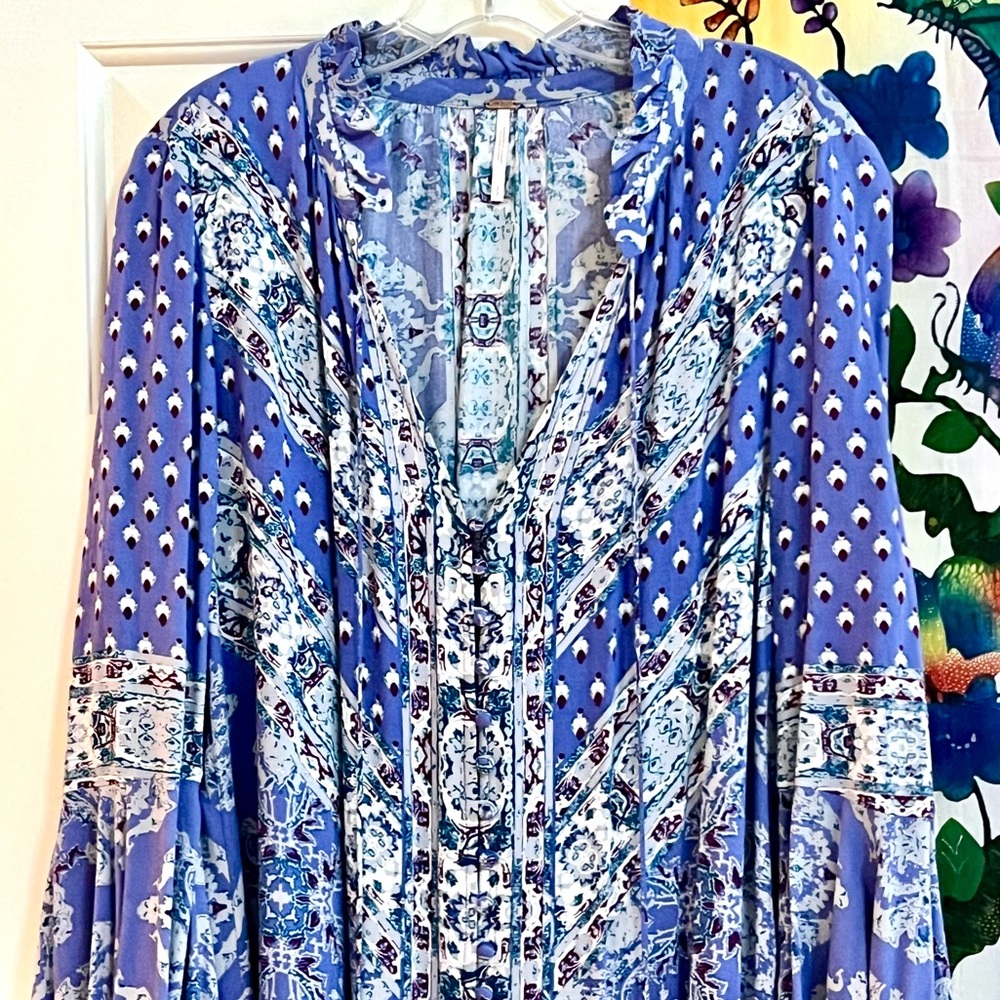 πΊπHPππΊ NWOT Free People Magic Mystery Tunic Dress - Picture 11 of 16